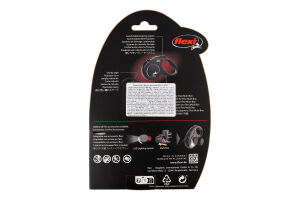 Повідець-рулетка д/собак до 15кг New Classic червоний стрічка р.S 5м Flexi