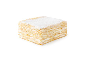 Пиріг Наполеон з ніжним кремом ваг