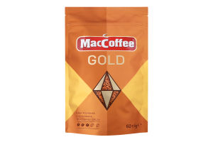 Кава розчинна сублімована Gold MacCoffee д/п 60г