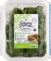 Nature's Promise Organic Baby Spinach & Kale