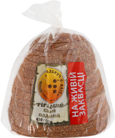 Хлеб половинка в нарезке белый подовый Фирменный Надзбруччя хліб м/у 450г