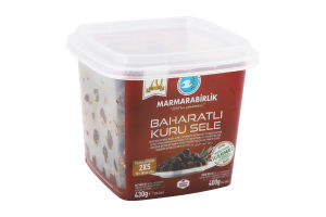 Маслини чорні зі спеціями Marmarabirlik п/у 400г