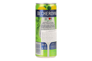 Напій слабоалкогольний 250мл 4.5% газований з Бехеровкою та тоніком Original Beton Becherovka з/б