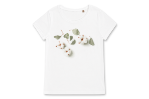 Футболка жін Sol's Pioneer Cotton Flowers білий M