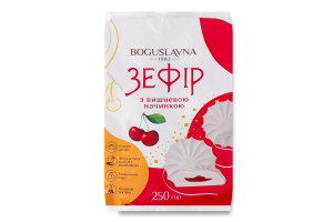 Зефир с вишневой начинкой Богуславна м/у 250г