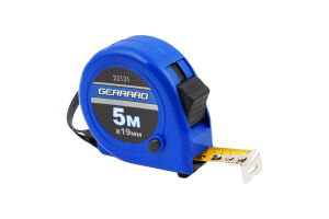 Рулетка пластиковий корпус 5м*19мм Gerrard