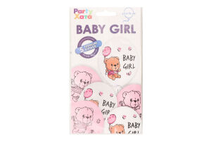 Кулька латексна Бейбі Гьорл 5шт 1111-5849 Паті Хата