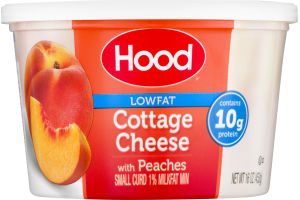 Hood Cottage Cheese With Peaches Low Fat