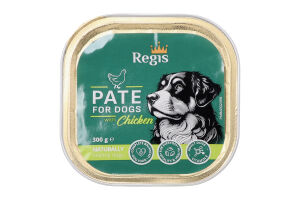 Корм д/дорослих собак Паштет з куркою 300г Регіс
