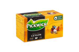 Чай чорний натуральний Ceylon Original Pickwick к/у 20х2г