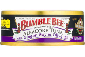 Bumble Bee Albacore Tuna with Ginger, Soy & Olive Oil