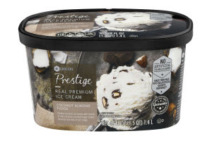 Prestige Real Premium Ice Cream Coconut Almond Fudge