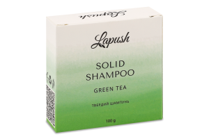Шампунь твердий Green Tea 100г Lapush