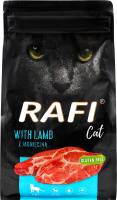 Корм д/котів з ягням сухий 1,5кг Рафі