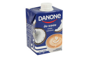 Напиток молочный 3.2% ультрапастеризованный со вкусом кокоса К кофе Danone т/п 212г
