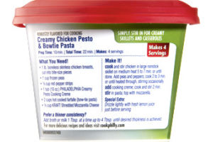 Kraft Philadelphia Creamy Pesto Cooking Creme