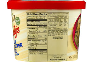 Friendly's Naturally Vanilla Peanut Butter Fudge Premium Ice Cream