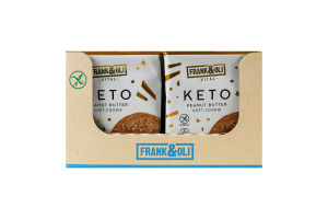 Печенье с арахисовой мякотью и семенами чиа Keto Frank&Oli м/у 50г