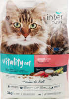 Корм д/дорослих котів Тесті Віталіті з куркою та рисом сухий 3кг Інтернутрі