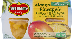 Del Monte Mango Pineapple Cups - 4 CT