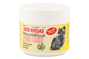 Крем на гелевій основі д/вен Сила коня з екстрактом кінського каштана 300мл ЛекоПро