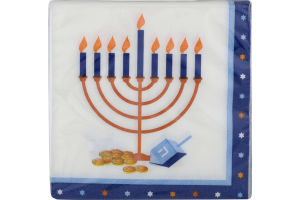 Smart Living Beverage Napkins Hanukkah - 16 CT