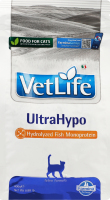 Корм д/котів Vet Life UltraHypo при харчовій алергії сухий 400г Farmina
