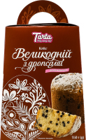 Кекс бездріжджовий з дропсами Великодній Tarta к/у 550г