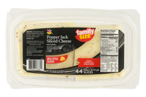 Ahold Natural Sliced Cheese Pepper Jack - 44 CT