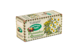 Чай Ромашка + Фенхель Карпатський чай к/у 20шт