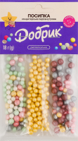 Посыпка кондитерская перламутровая Рисовые шарики Добрик м/у 18г