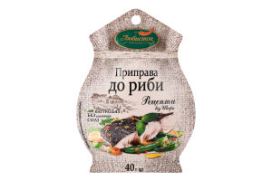 Приправа к рыбе Рецепты от шефа Любисток д/п 40г