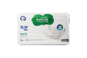 Підгузки д/дорослих Slip Basic L 30шт ActiLife med