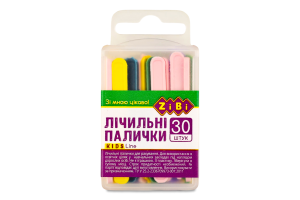 Палички лічильні Kids Line 30шт ZiBi