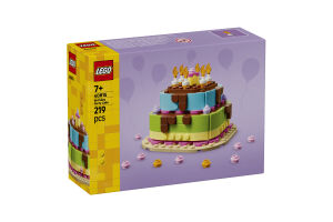Конструктор для детей от 7лет №40815 Birthday party cake Lego 219эл