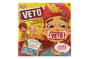 Гра настільна Veto розважальна Danko toys