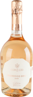 Вино игристое 0.75л 11% розовое брют DOC Prosecco Millesimato Corvezzo бут