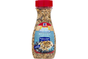 McCormick Good Morning Breakfast Toppers Blueberry Ginger with Chia & Flax