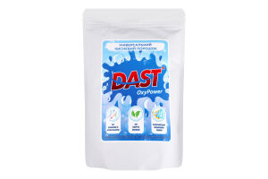 Засіб мийний Універсальний кисневий порошок 500г д/п Даст