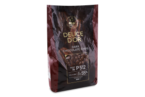 Шоколад чорний 55% Delice D'or Mir м/у 2.5кг