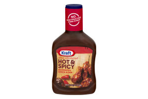Kraft Barbecue Sauce & Dip Slow-Simmered Hot & Spicy