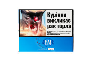 Сигареты с фильтром L&M Loft Blue 100шт