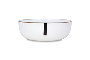 Тарілка супова Marmo біла кераміка 19см Ardesтo