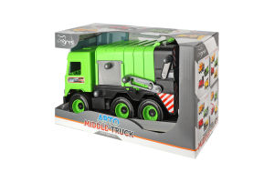 Іграшка Middle truck Сміттєвоз світло-зелений Tigres