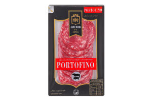 Ковбаса нарізка Портофіно Gremio с/к в/с лоток 0.075кг