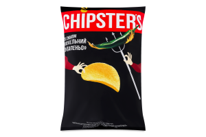 Чипсы картофельные Адский халапеньо Chipster's м/у 100г