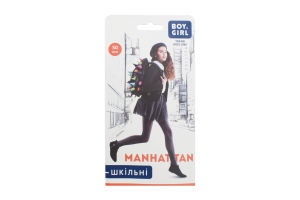 Колготы детские Boy&Girl Manhattan 50den 116-122 dark blue