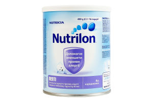 Смесь молочная сухая для детей с рождения Пепти Nutrilon ж/б 400г