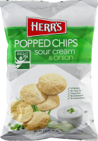 Herr's Popped Chips Sour Cream & Onion