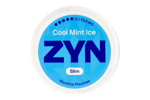 Подушечки никотиносодержащие 13.5мг ZYN Slim Cool Mint Ice 20х0.7г